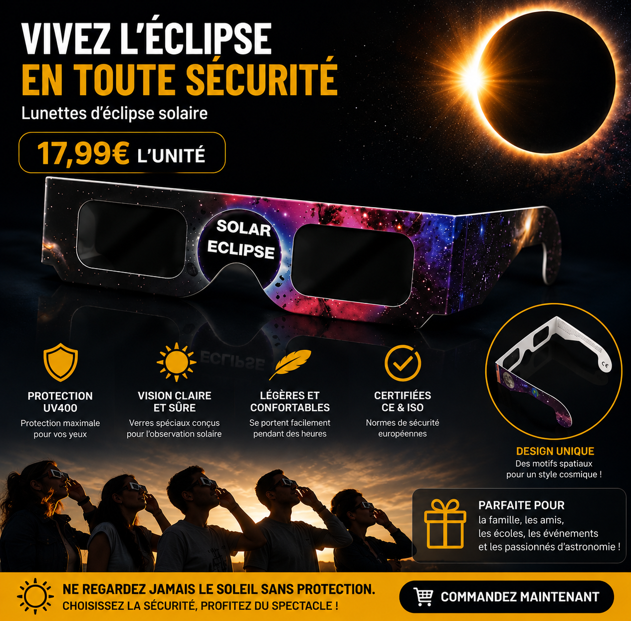 Lunette Solaire Éclipse
